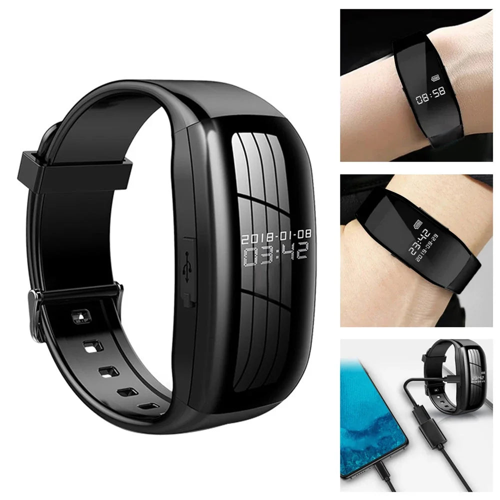 Montre Caméra Avec Enregistreur Vocal Et USB-C