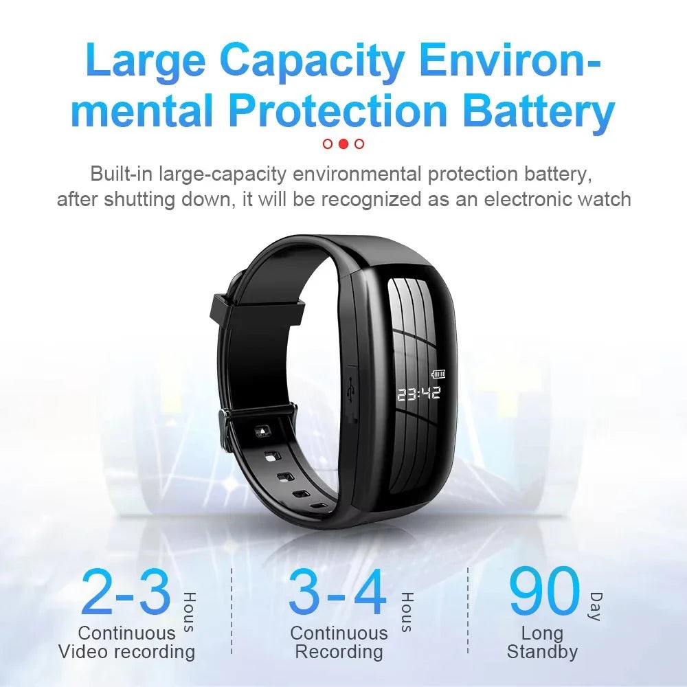Montre Caméra Avec Enregistreur Vocal Et USB-C