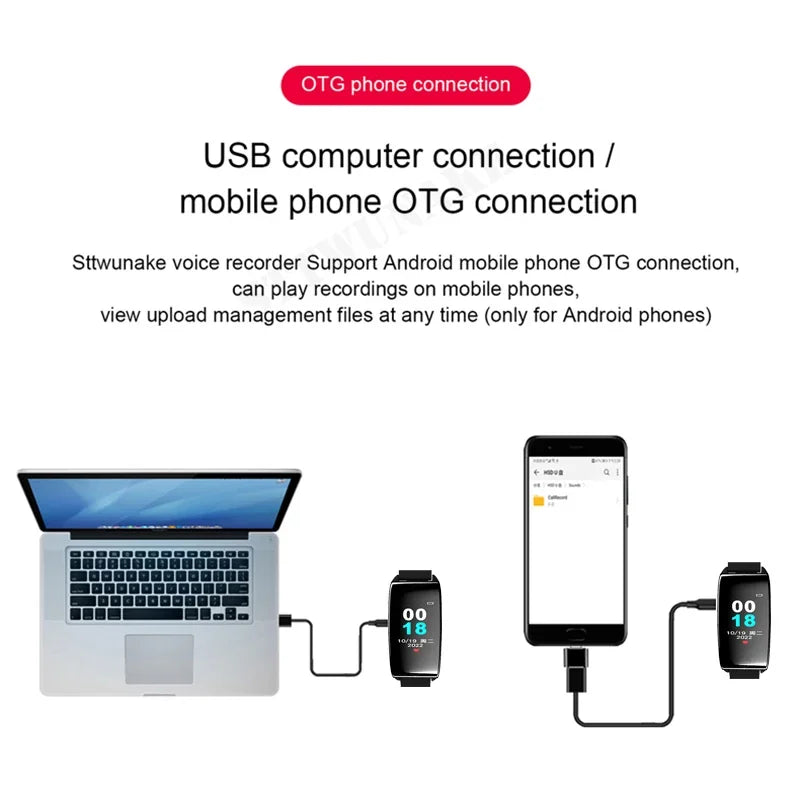 Montre Caméra Espion 1080P Avec Enregistreur Vocal