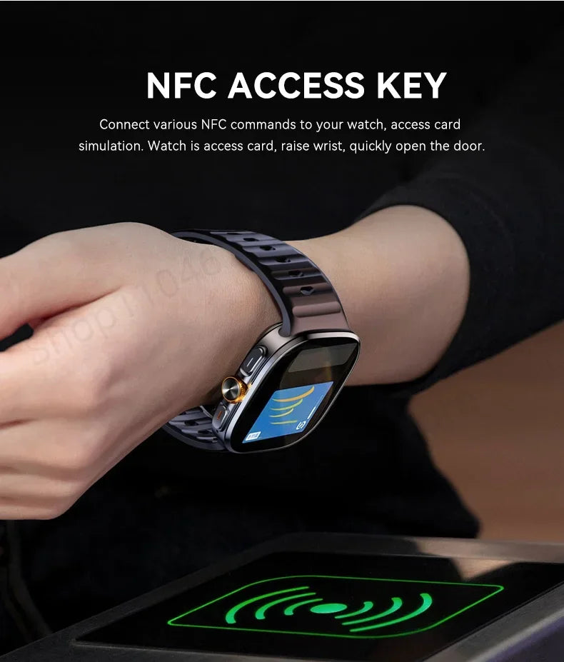 Montre Connectée 4G Amoled Avec Caméra Rotative