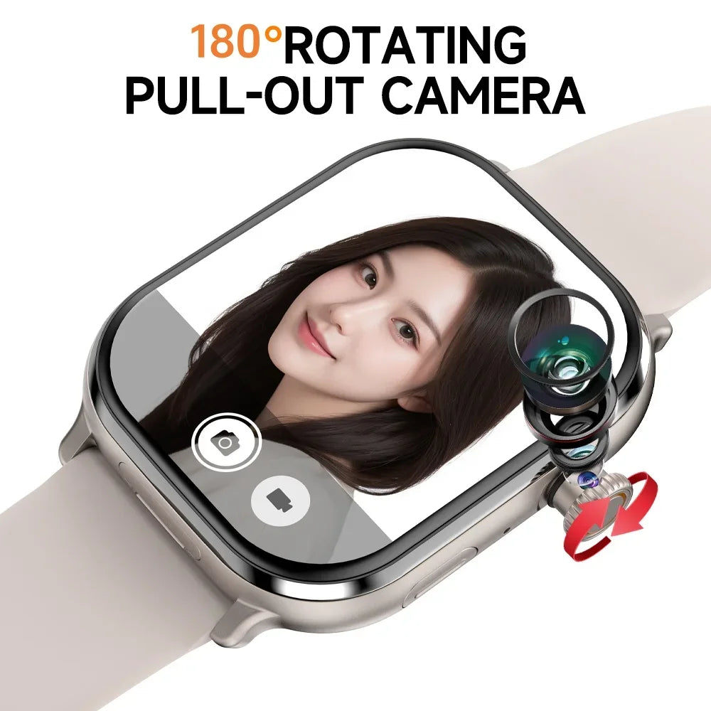 Montre Connectée 5G LTE Avec Caméra Rotative