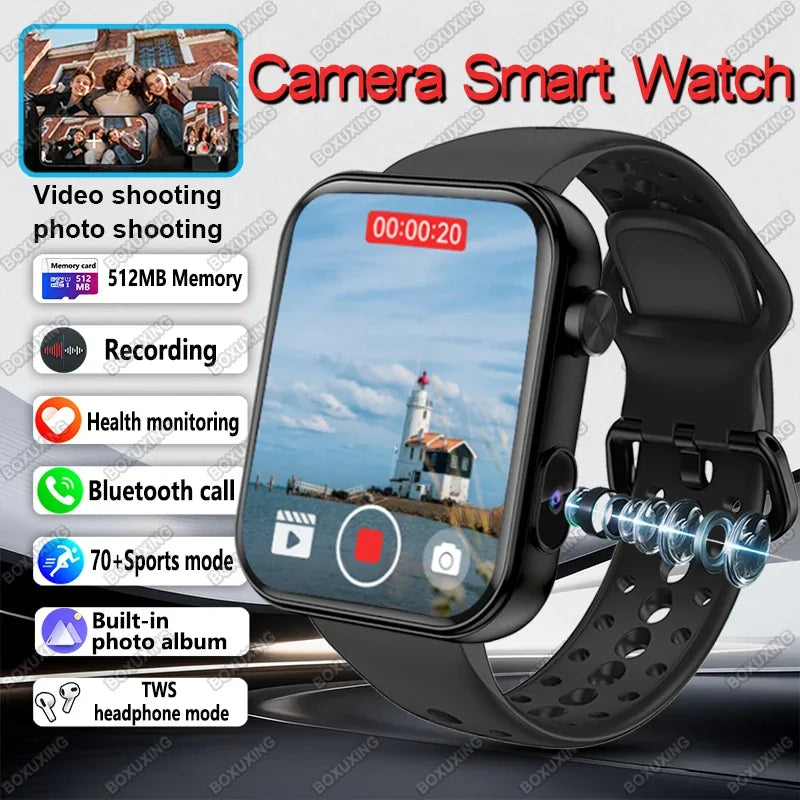 Montre Connectée Avec Caméra Et Appels Bluetooth