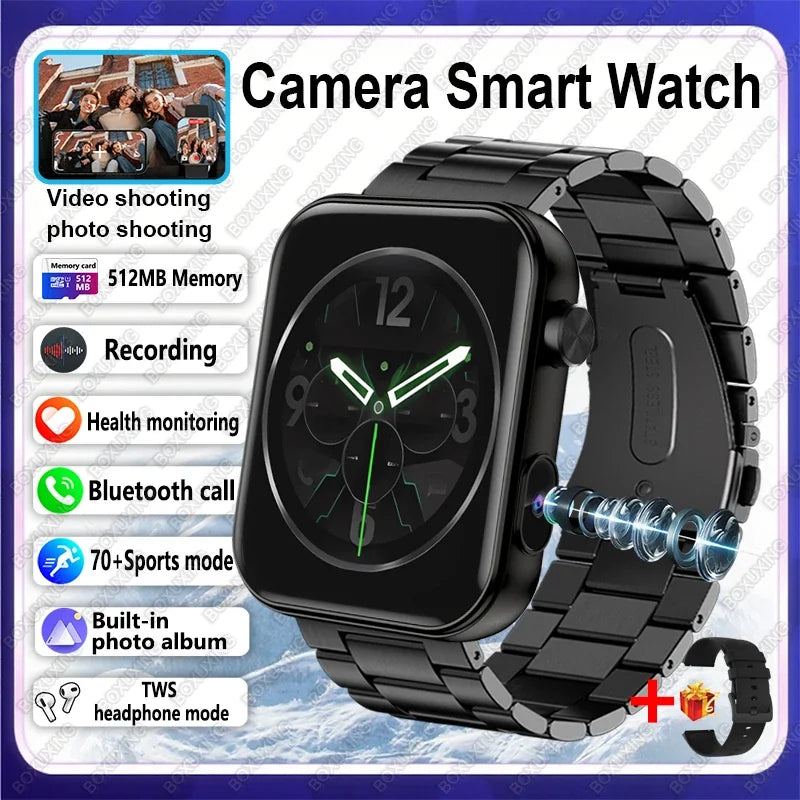 Montre Connectée Avec Caméra Et Appels Bluetooth