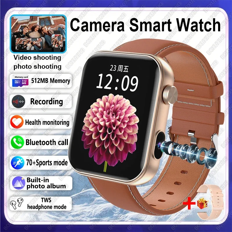 Montre Connectée Avec Caméra Et Appels Bluetooth