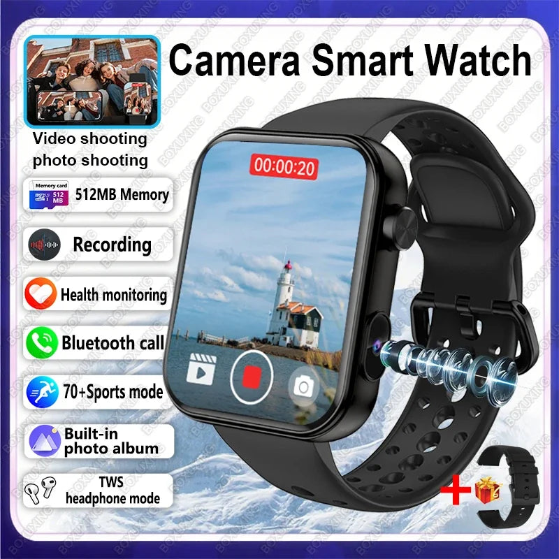 Montre Connectée Avec Caméra Et Appels Bluetooth