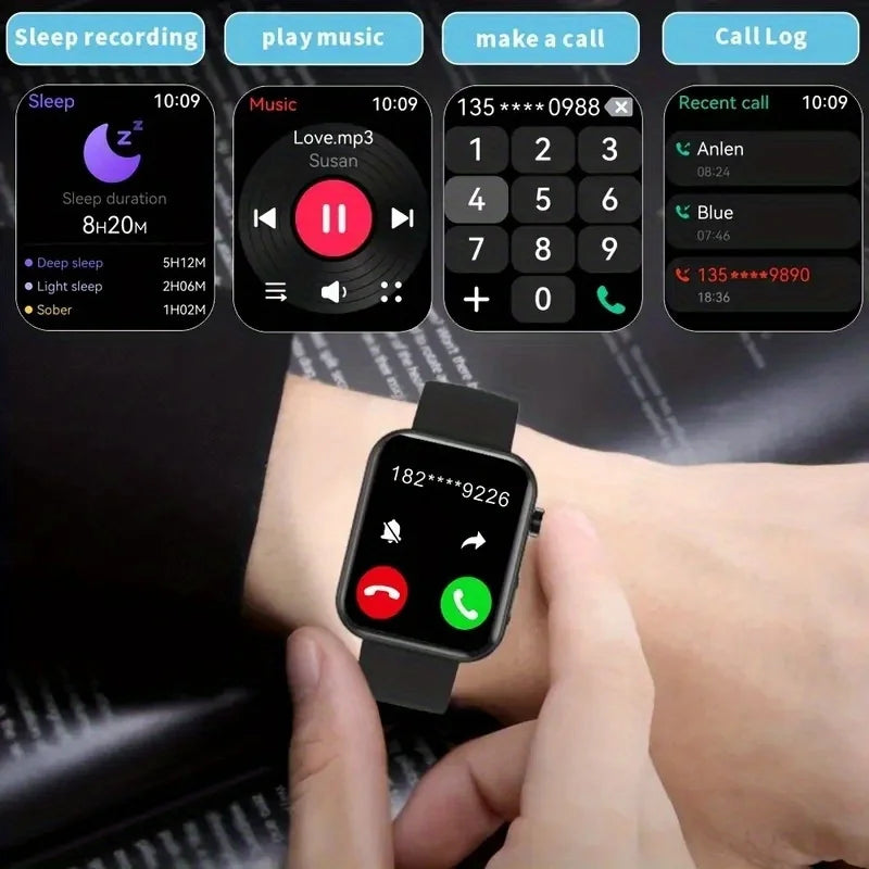 Montre Connectée Avec Caméra Et Écran HD 1,91 Pouce — photo 4