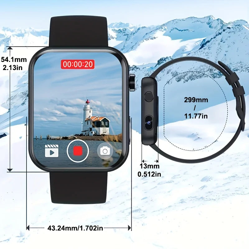 Montre Connectée Avec Caméra Et Écran HD 1,91 Pouce — photo 6