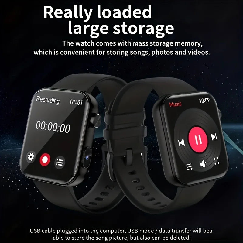 Montre Connectée Avec Caméra Et Écran HD 1,91 Pouce — photo 8