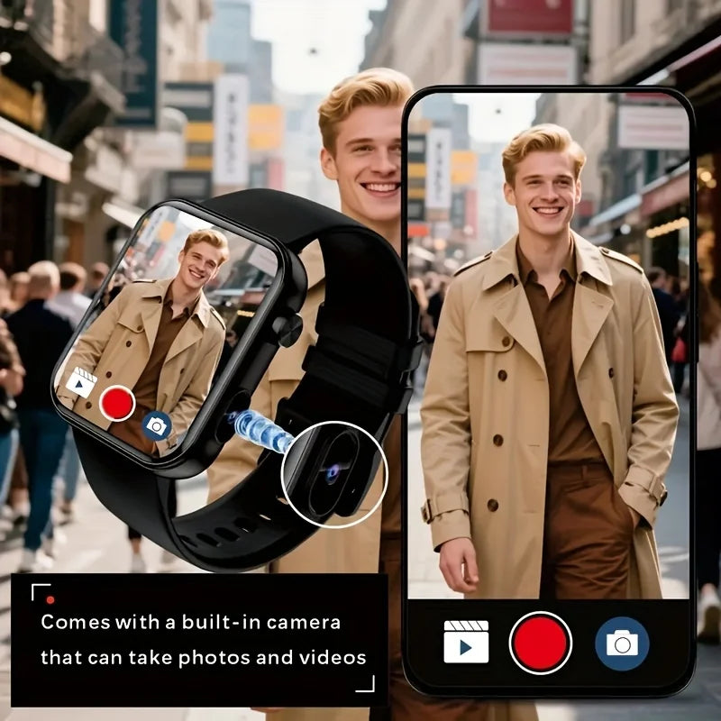 Montre Connectée Avec Caméra Et Écran HD 1,91 Pouce — photo 9