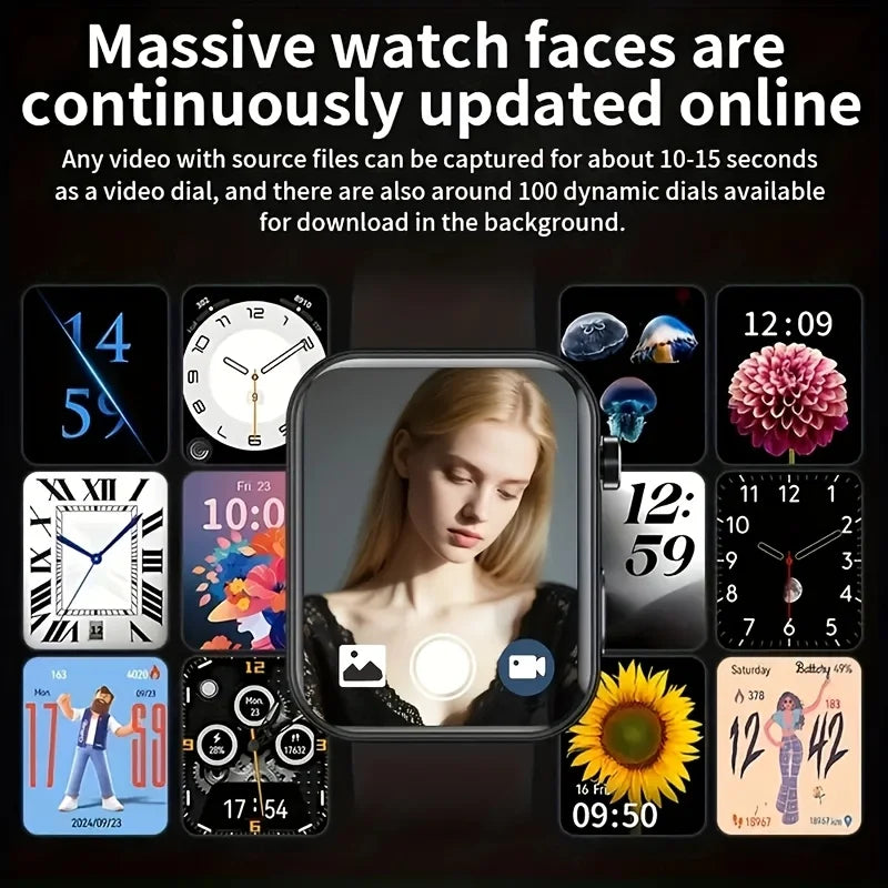 Montre Connectée Avec Caméra Et Écran HD 1,91 Pouce — photo 13
