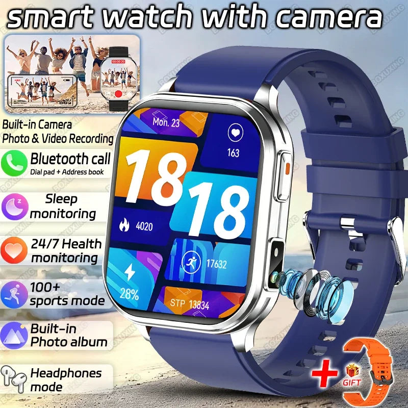 Montre Connectée Caméra et Appels Bluetooth