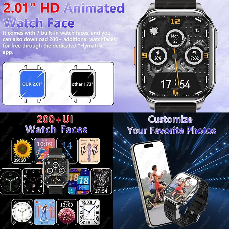 Montre Connectée Caméra Sport Étanche IP68