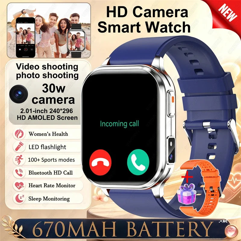 Montre Connectée Caméra Sport Étanche IP68