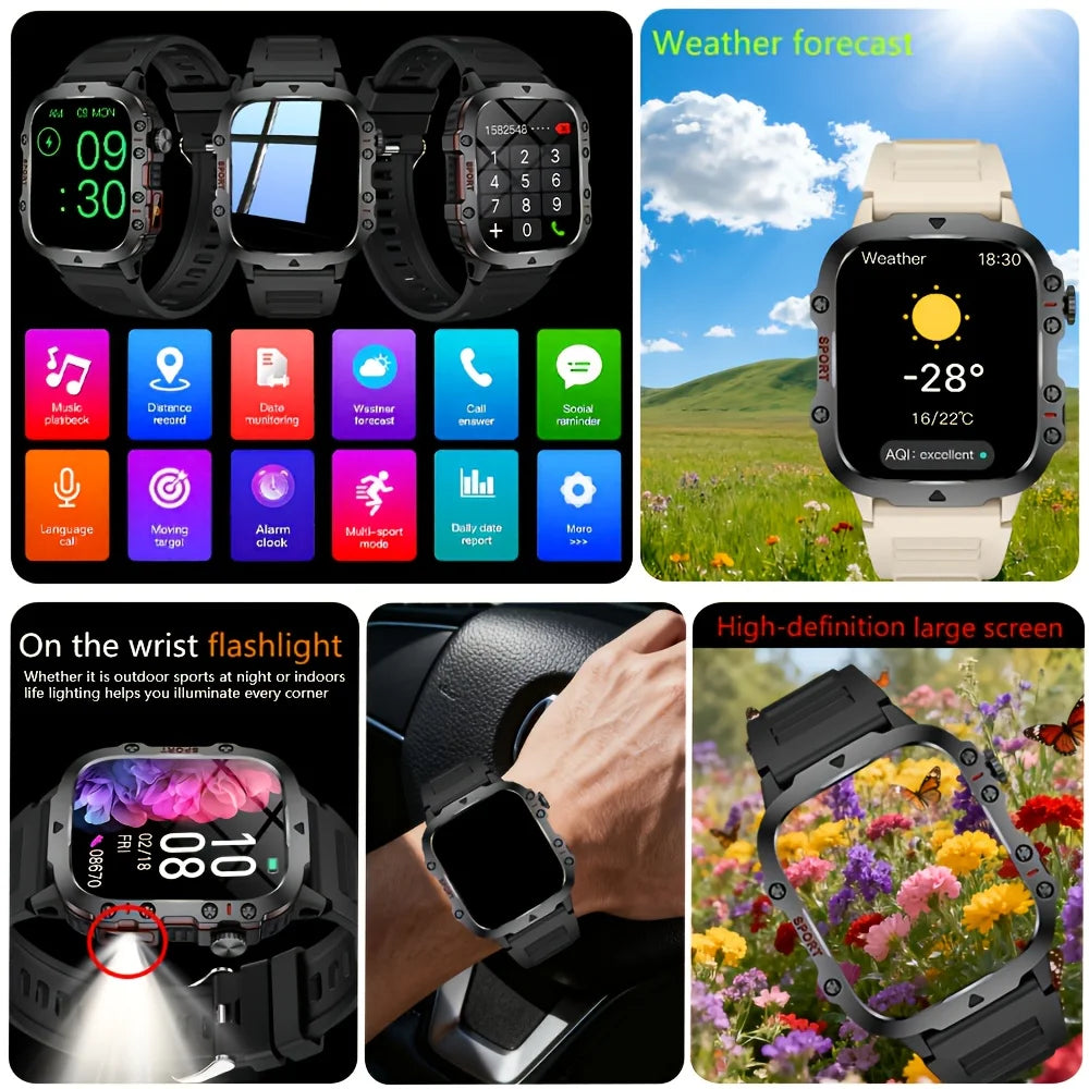 Montre Connectée Homme Femme Écran 1,83 Pouce — photo 6