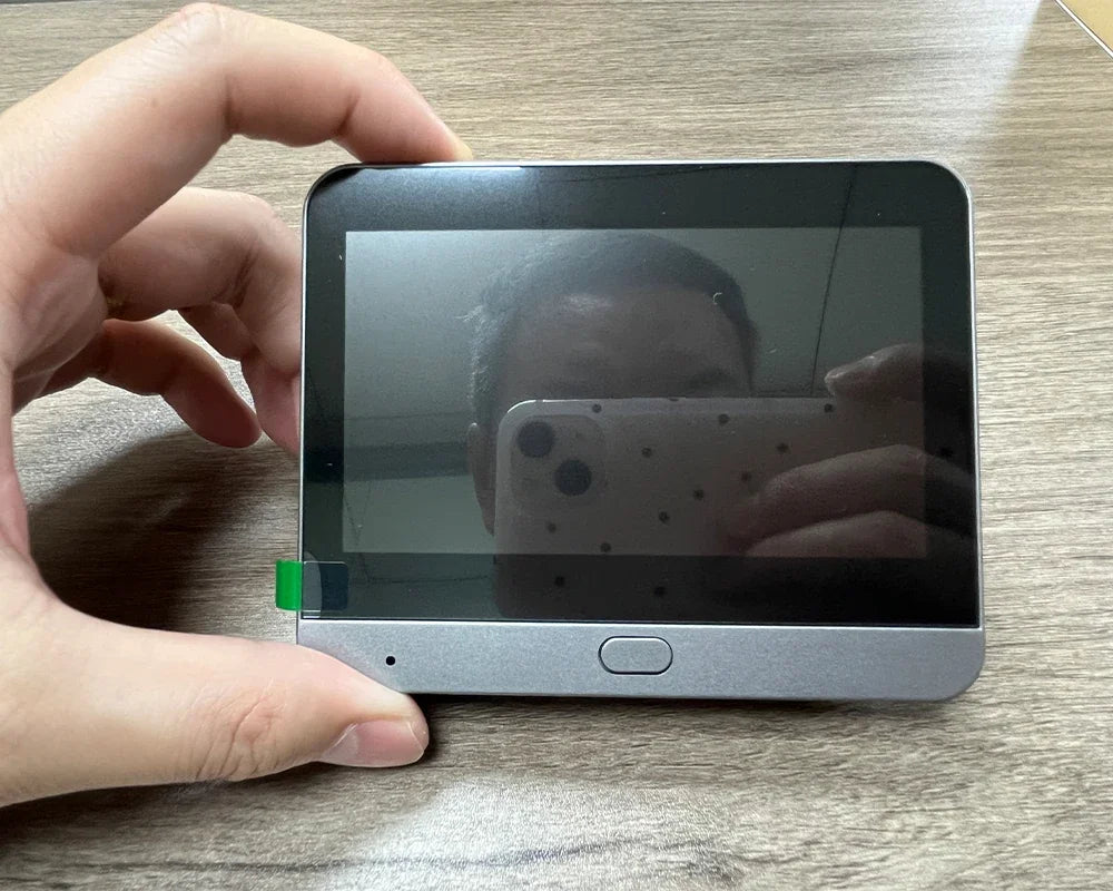 Sonnette Vidéo Intelligente Avec Viseur Numérique 4,3 Pouces