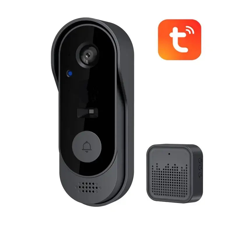 Sonnette Vidéo WiFi Avec Caméra Et Vision Nocturne