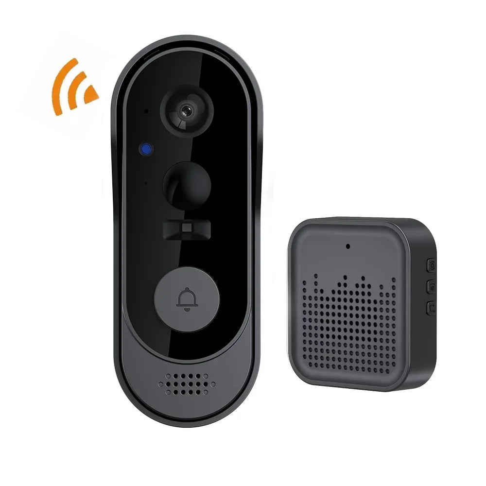 Sonnette Vidéo WiFi Avec Caméra Et Vision Nocturne