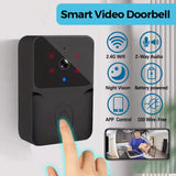 Sonnette Vidéo WiFi Sans Fil avec Vision Nocturne IR