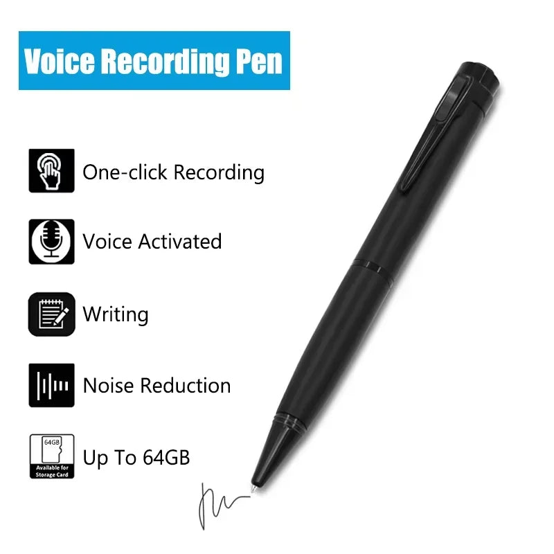 Stylo Enregistreur Vocal Numérique Portable