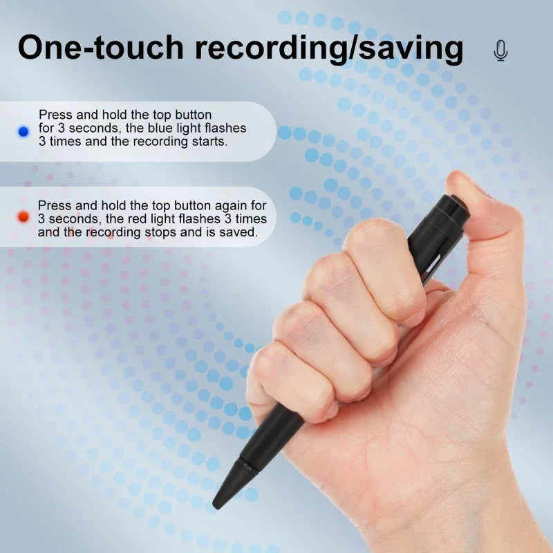 Stylo Enregistreur Vocal Numérique Portable