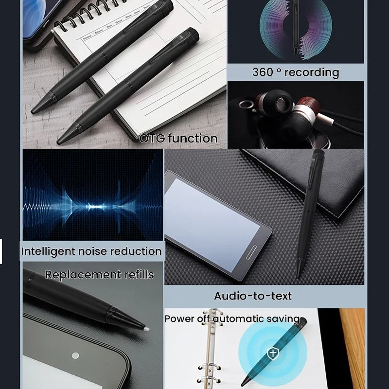 Stylo Enregistreur Vocal Numérique Portable
