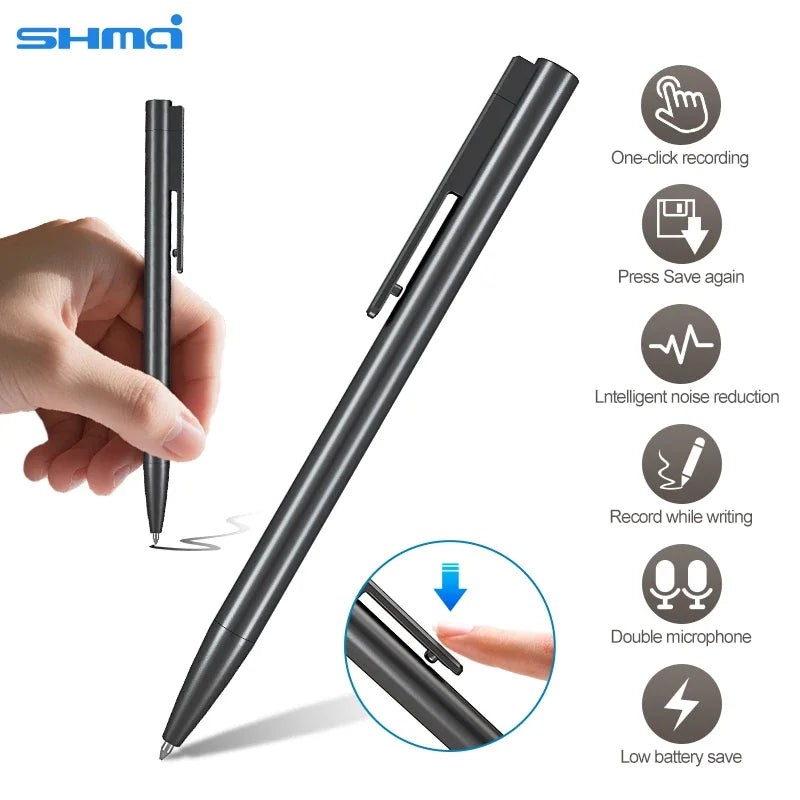 Stylo Enregistreur Vocal Professionnel 16 Go 32 Go 64 Go