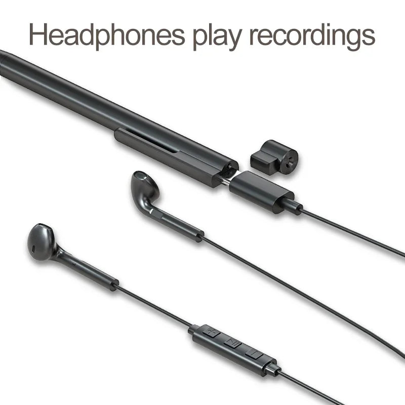 Stylo Enregistreur Vocal Professionnel 16 Go 32 Go 64 Go