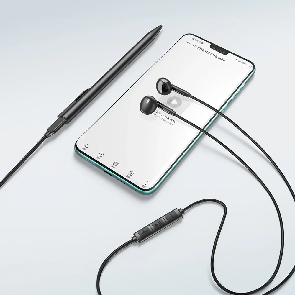 Stylo Enregistreur Vocal USB-C Avec Réduction De Bruit