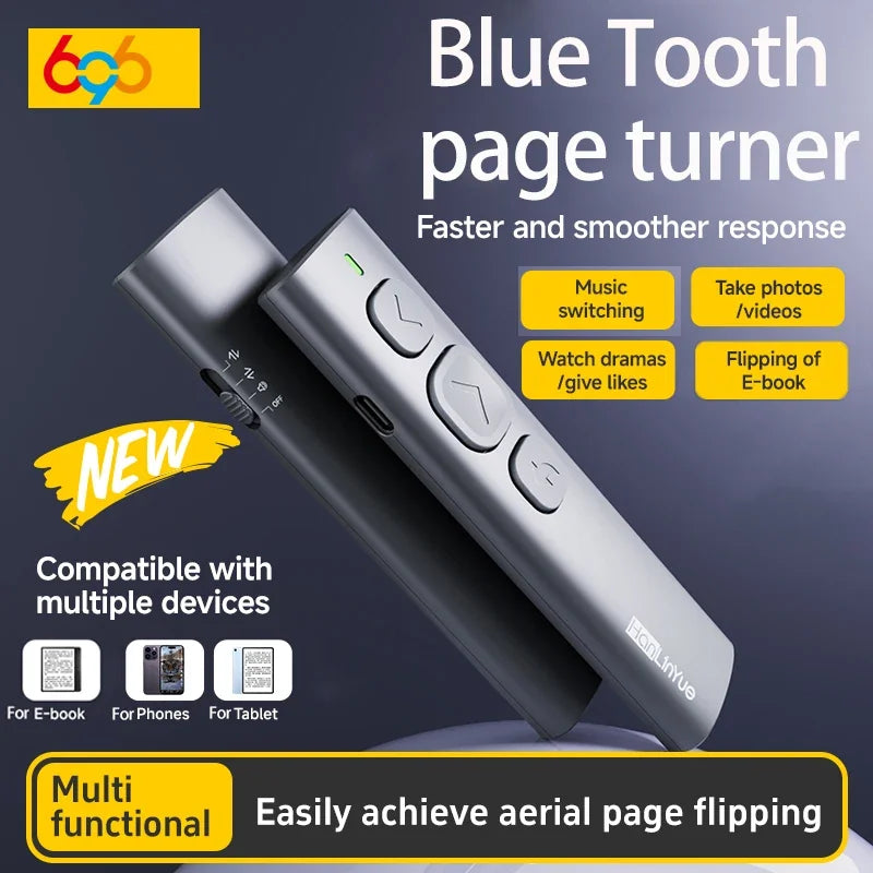 Stylo Télécommande Bluetooth pour Caméra Et Lecture