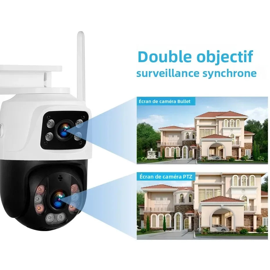 Système De Caméras De Surveillance Sans Fil 8 Canaux