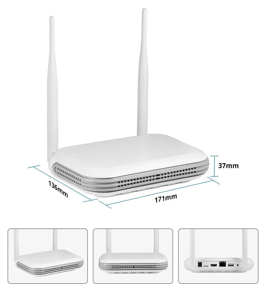 Système De Caméras De Surveillance Sans Fil 8 Canaux