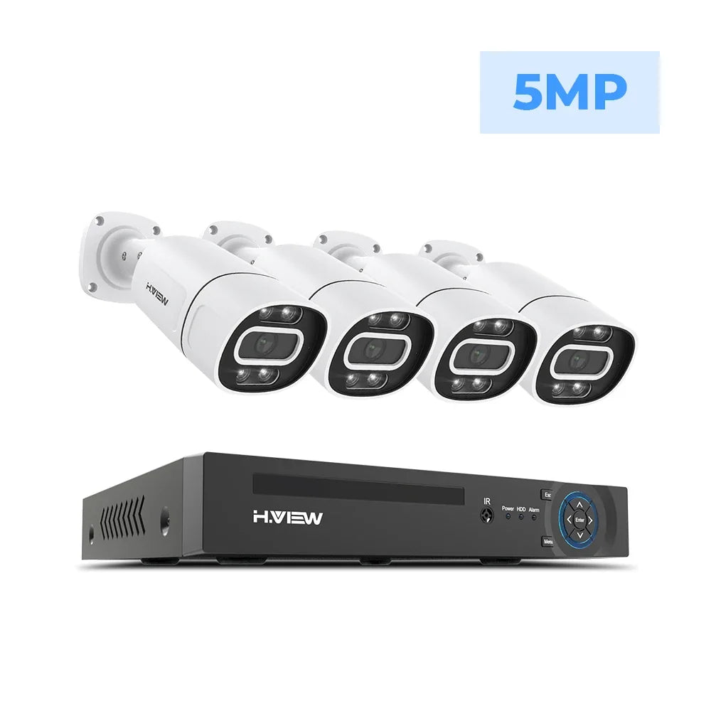 Système De Vidéosurveillance 8 Canaux 4K Avec Détection Humaine Image