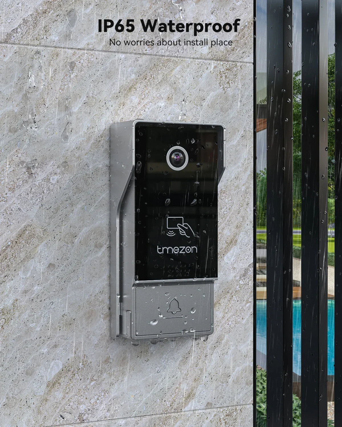 Visiophone WiFi 7 Pouces Avec Caméra 1080P Et Déverrouillage